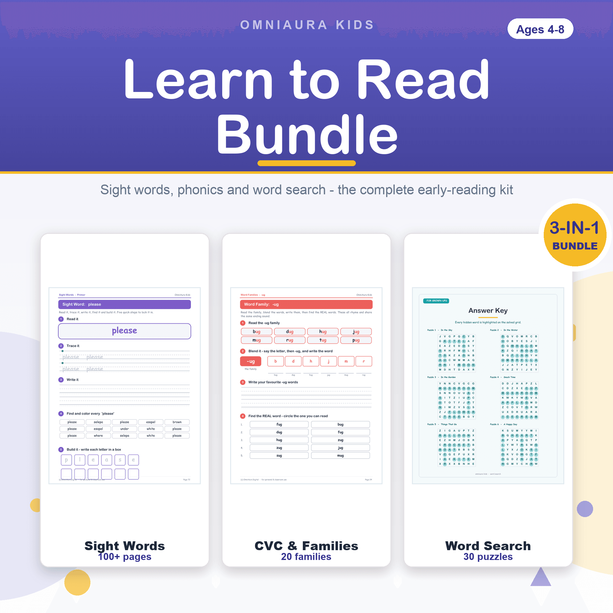 Kids Reading Bundle preview